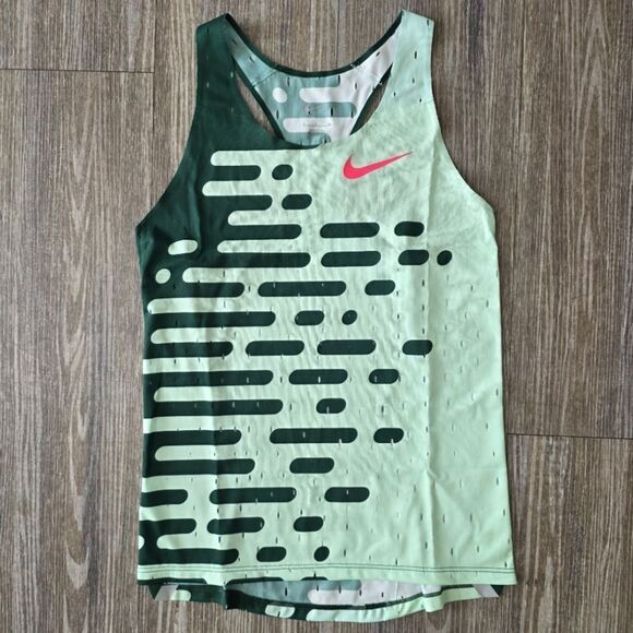 Nike Pro Elite Team Distance Running Singlet Tank Top Women's Small S DR5029-341 - Picture 1 of 9